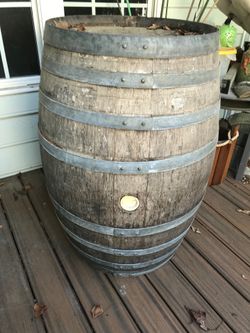 Vintage wine wooden barrel!