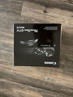 Canon Powershot G7 X Mark III Black (BRAND NEW SEALED)