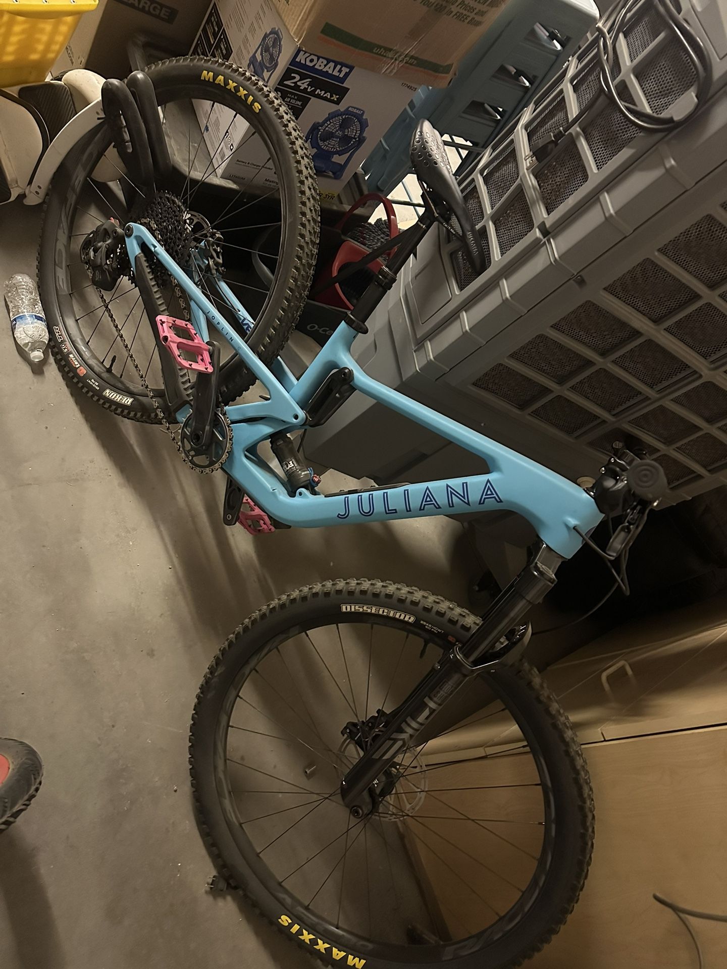 Juliana Blue Bike