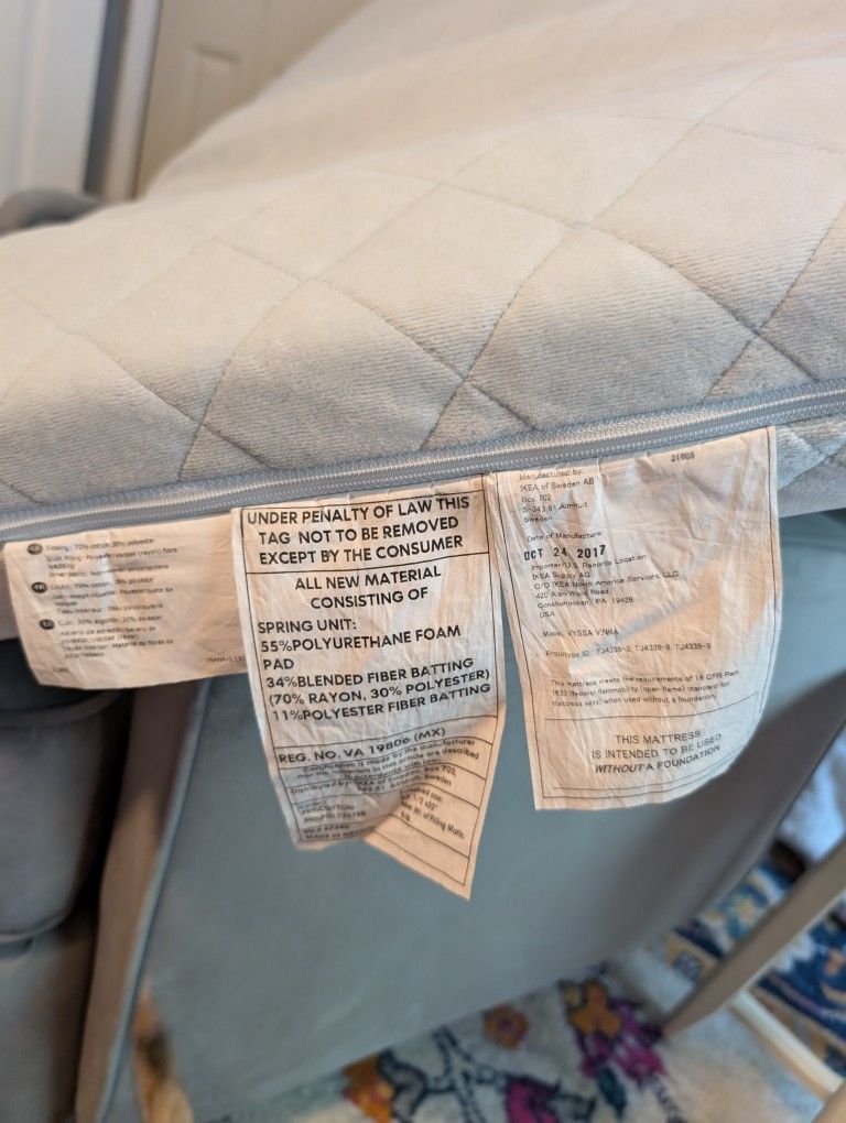 Crib With Matress