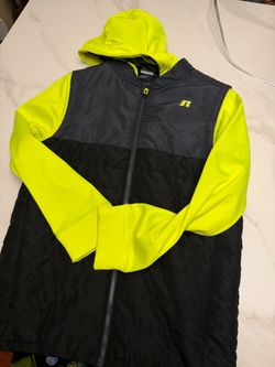 Russell Athletic Hybrid Zip-Up Hoodie Jacket