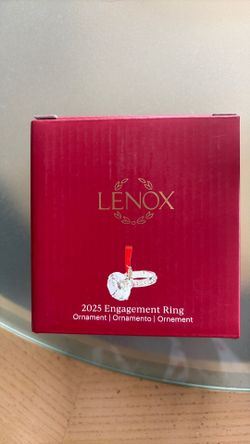 Lenox 2025 Engagement Ring Ornament