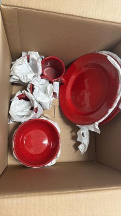Coleman  camping plates, cups, bowls