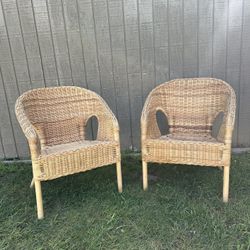 Rattan Toddler Chairs