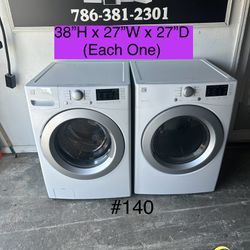 Kenmore Washer And Dryer Front Load Electric (#140)