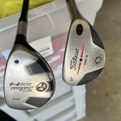 Golf Titleist Hybrids.  2 Of Them 