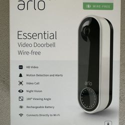 Arlo Essential Video Doorbell Wire-free