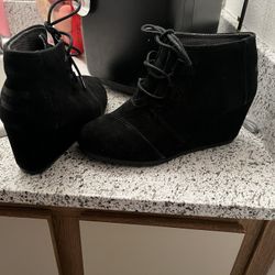 wedge booties 