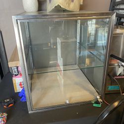 Vintage Glass Display Cabinet 