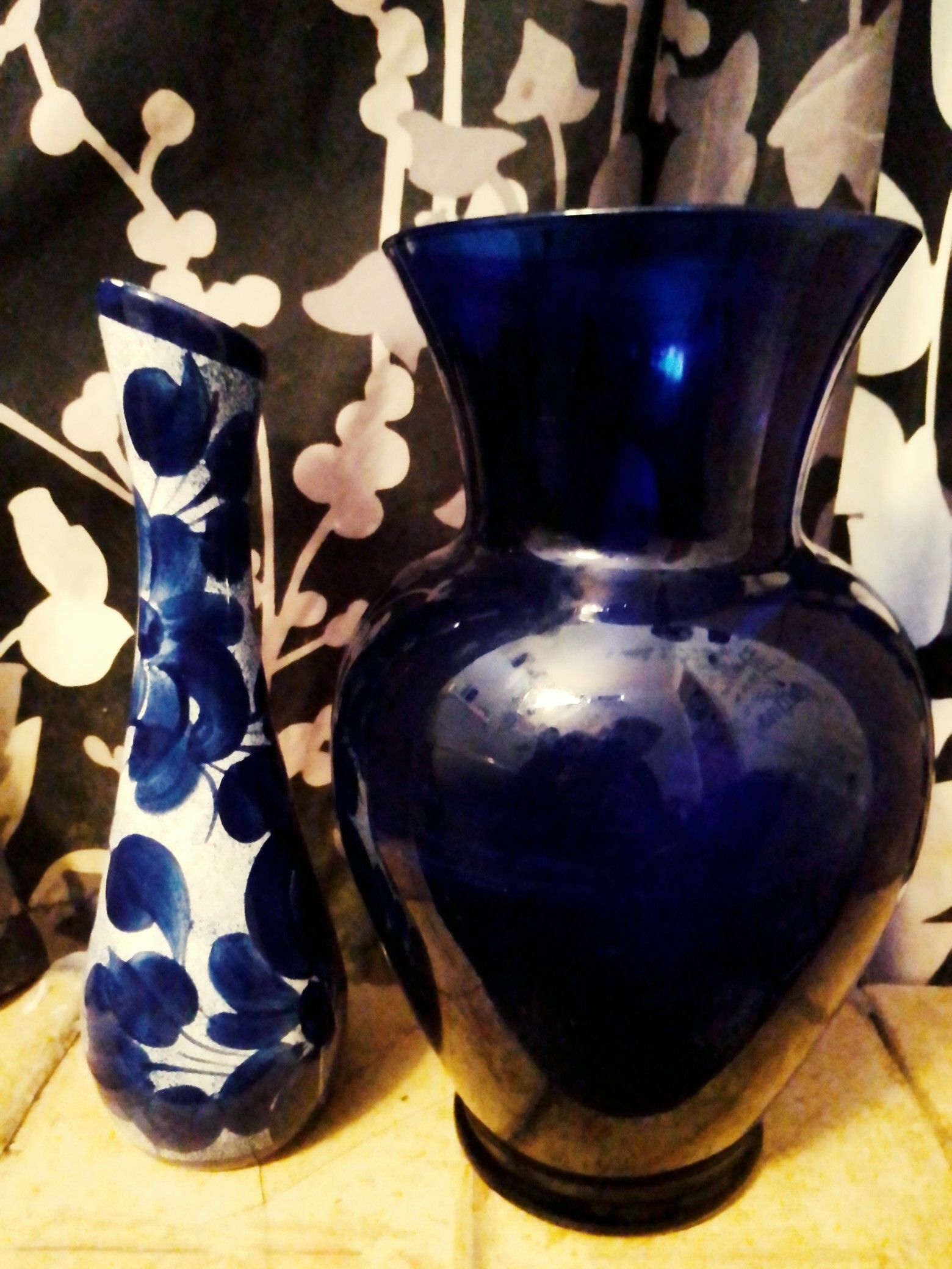 Blue glass