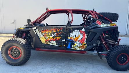 1 of 1 Scrooge McDuck Polaris RZR Pro R 2022 Custom Build