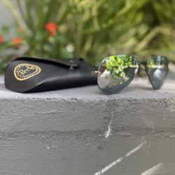 Ray Ban 58mm Metal Aviator Sunglasses