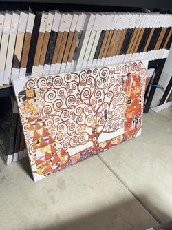 48” x 32” Gustav Klimt “The Tree of Life” Canvas Wall Art | Gallery Wrapped | $30