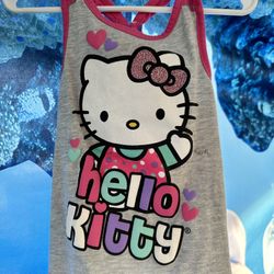 Hello Kitty Prints And Dots 💖 Gray Size 4T