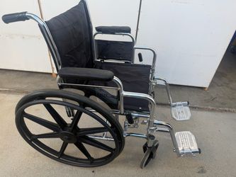 Medline Excel Folding Wheelchair with Footrests