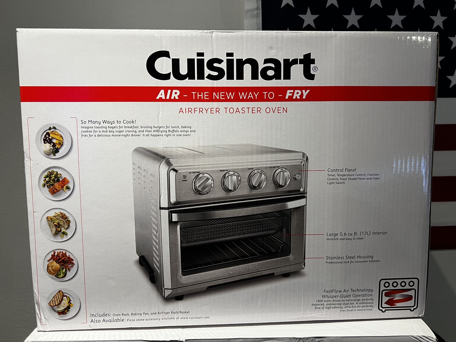 Cuisinart TOA60 Air Fryer / Toaster Oven