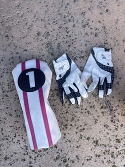 Cute Golf Bag With Clubs For A Girl 10-12yo