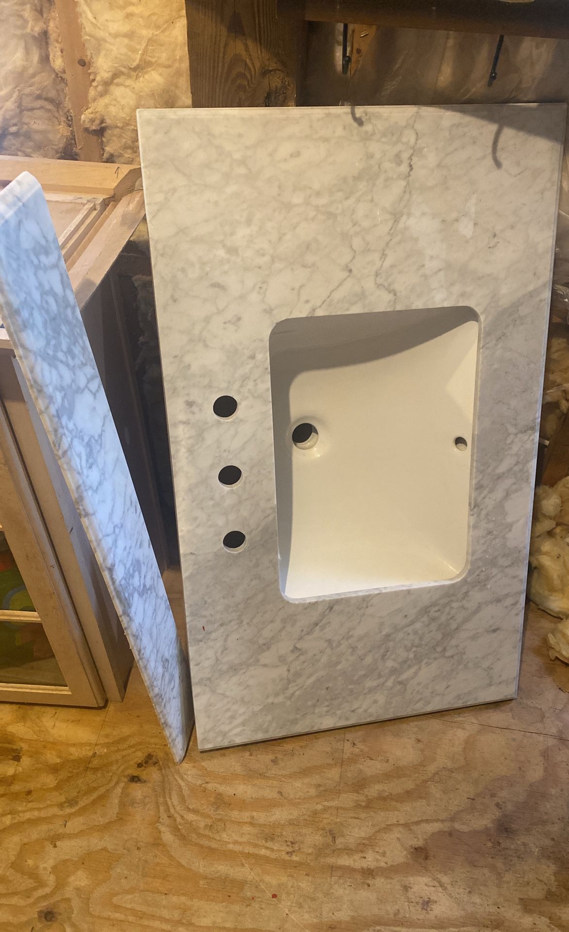 Marble Vanity Top With Sink 36inch