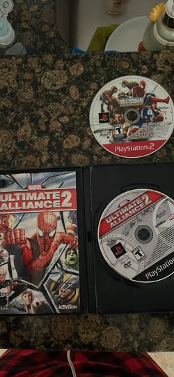 Marvel Ultimate Alliance 2 & 1 PS2 Games