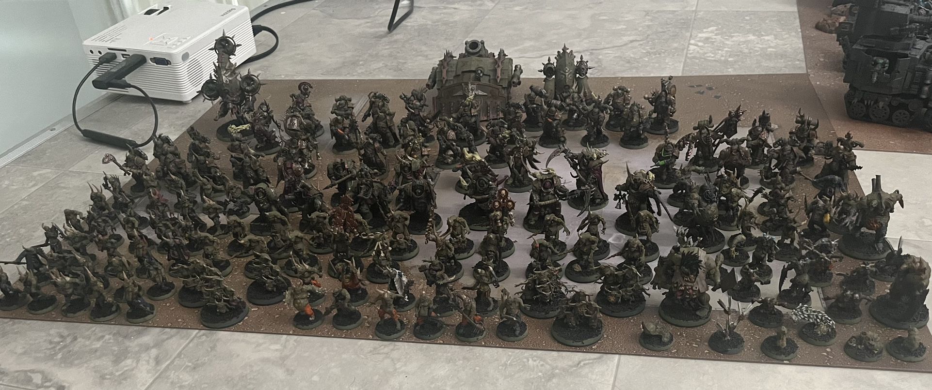 Warhammer 40K Death guard Army Painted