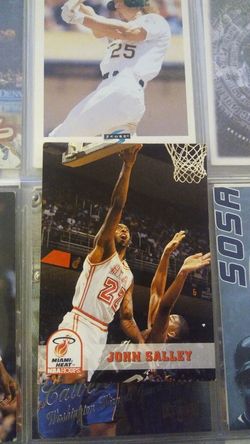 John salley basketball card