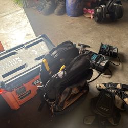 Hand tools and toolbag