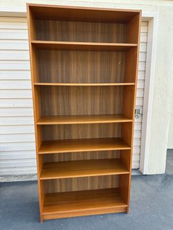 Danish Teak Tall Book Shelf