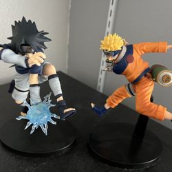 Naruto And Sasuke Figures