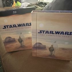 The Complete Saga Star War Bluray