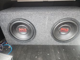 12 Inch subs With Amp