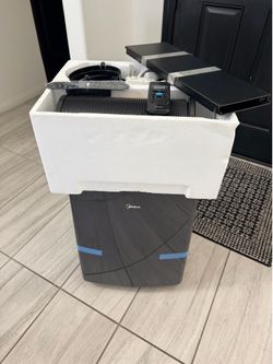 New Midea Portable Air Conditioner with Accessories