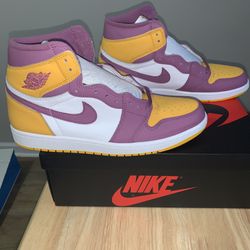 Air Jordan 1 High OG Retro Brotherhood Shoes