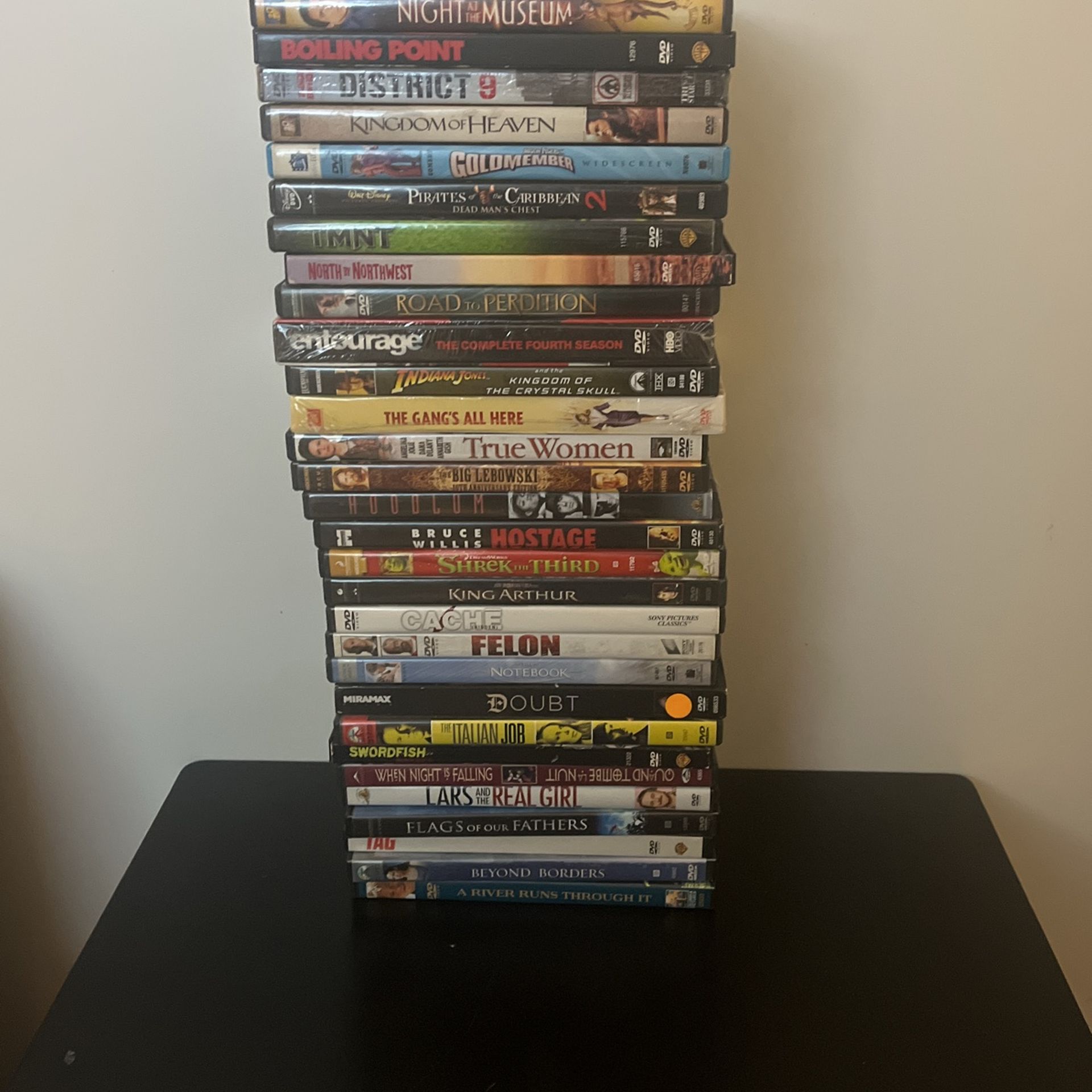 Stack Of DVDs