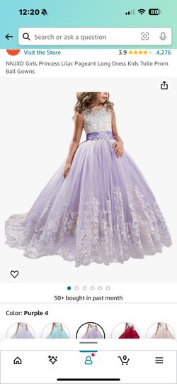 Girls Lilac dress