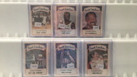 6 foot locker limited addition cards