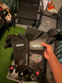 Football shoulder pads