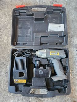 Nikota Automotive 14.4V cordless impact wrench kit, featuring a 1/2-inch drive and a 1.3Ah battery.