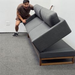 Blu Dot Diplomat 80" Sleeper Sofa Bed - 3k Retail - High Quality *Rare Find*