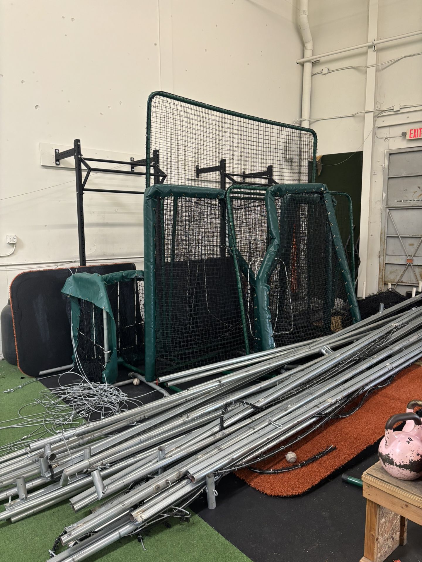 Baseball cage/Field Equipment