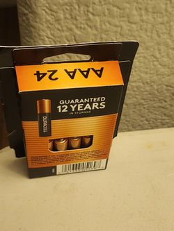 Duracell 24 pack AAA