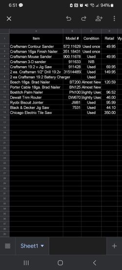 Garage Sale Today Only