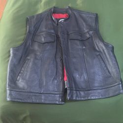 Leather Vest