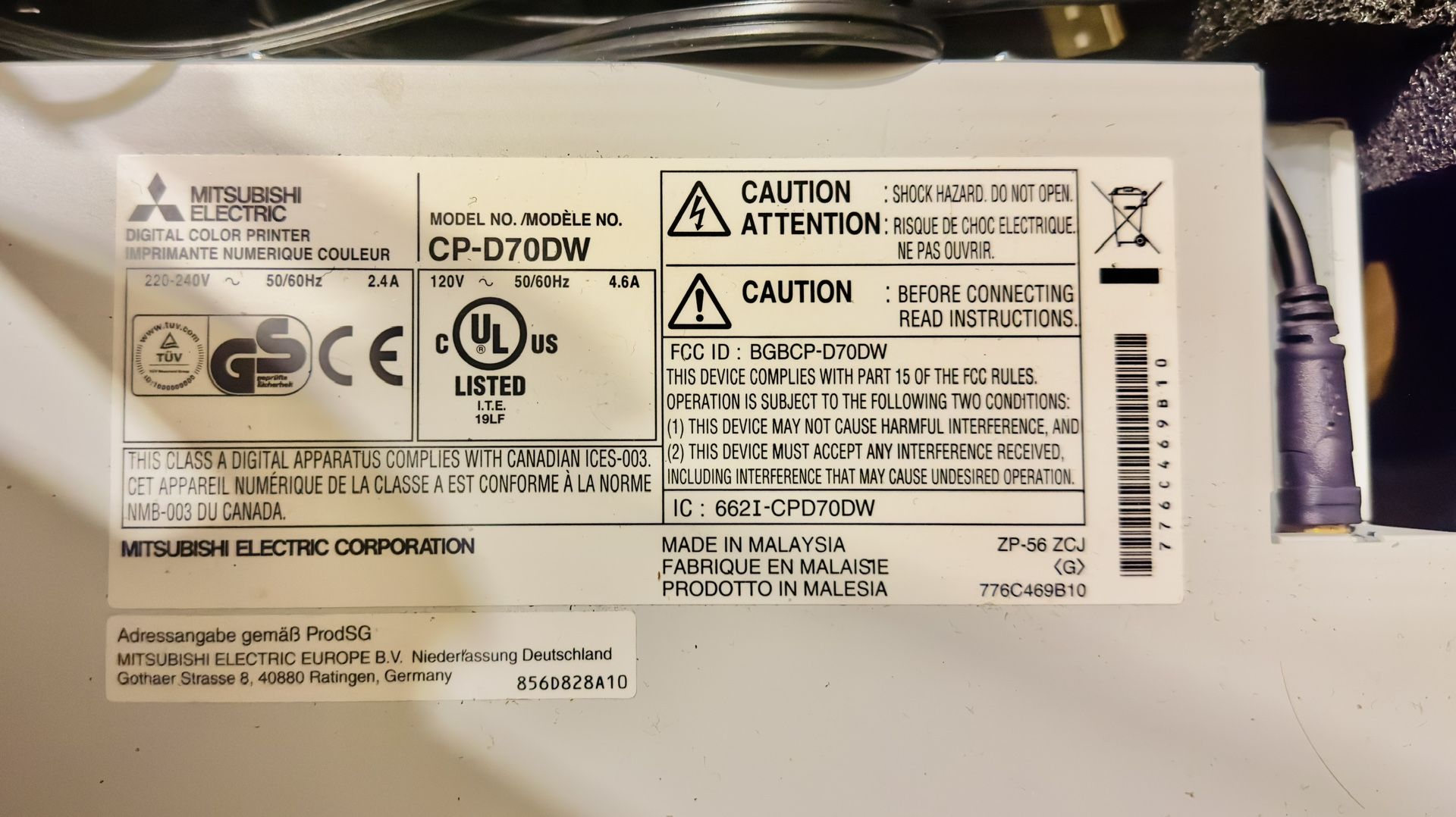 OpenAir Photobooth Photo Printer And Computer W/ Traveling Case for