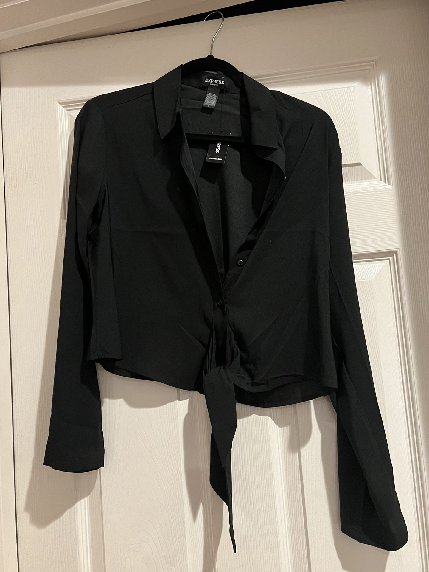Express Faux Leather Dress And Shirt Dresses Express Faux Leather Dress And Shirt Dresses