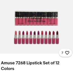 Lipstick set of 12 new