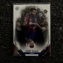 2023-24 Topps UEFA Club Competitions 64 Lamine Yamal Rookie Card