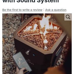 Bluetooth Camping Fire Pit Speaker 