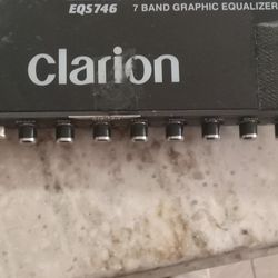 clarion Equalizer 7band 