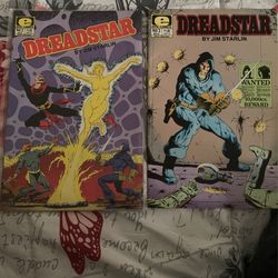 Dreadstar #2 & 3 Comics