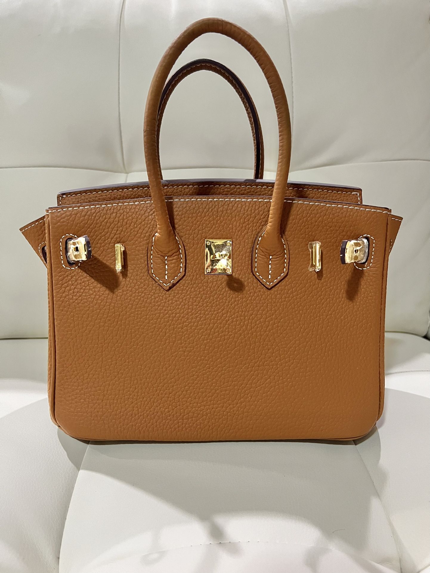 Handbag Crave 25cm Bag Erin grained Leather